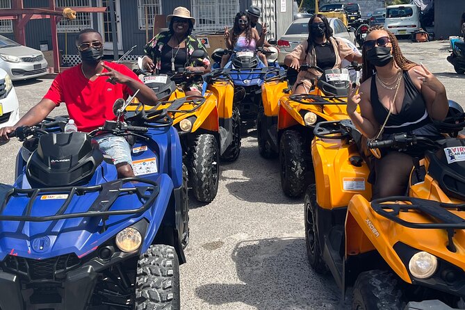 3-Hour ATV Tour of New Providence (Inclusive of water & local deserts) - Starting at Queen’s Staircase and Fort Charlotte country