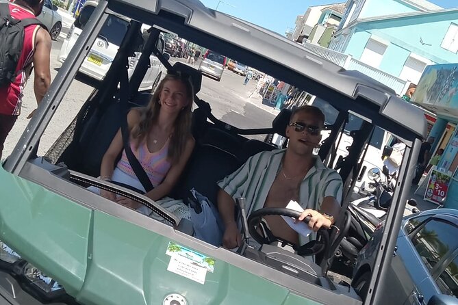 3 Hour Guided Beach buggy sightseeing city tour. (Free samples). - Arawak Cay and the 45-minute Fish Fry stop