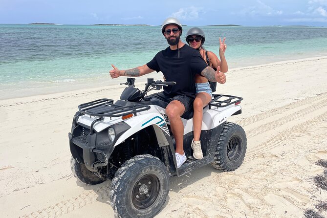 3 Hours Guided Great Exuma ATV Tour - Shallow Flat and young marine life
