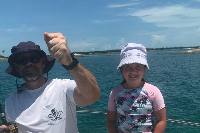 4-Hour Fishing Charter in Nassau - Rose Island gives the trip its beach-day appeal