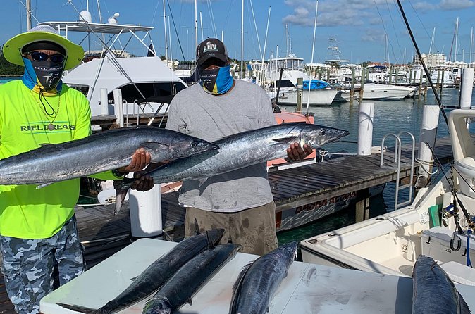 4 hours 38ft Reel Dreams Private Charter in Nassau - Weather, cancellations, and booking details