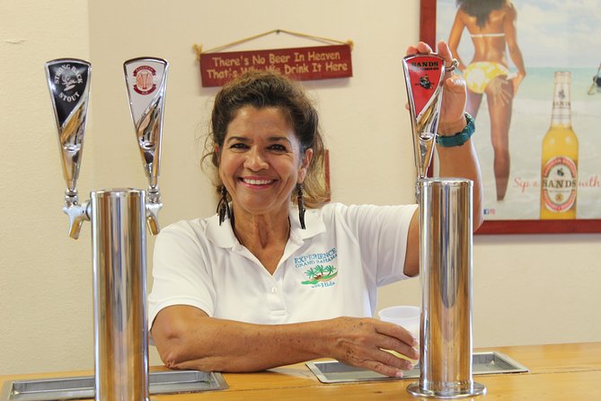 Around Town/Bahamian Cooking Experience - A quiet beach finish with tropical drinks
