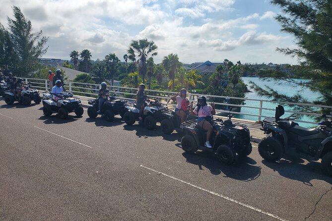 ATV Rentals in Nassau Bahamas - The ATV, Helmet, Map, and Must See Flyer