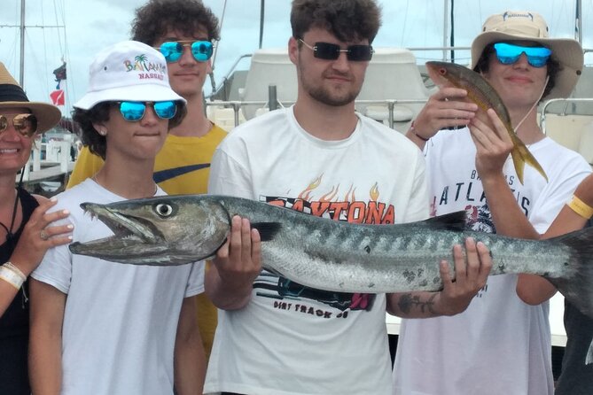 Bahamas Deep Sea Fishing - Reef trolling for snappers and mackerel