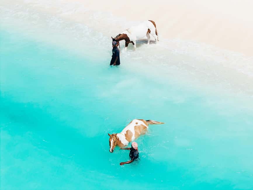 Bahamas: Nassau Horseback Riding on Beaches & Trails - Reaching the two private beaches