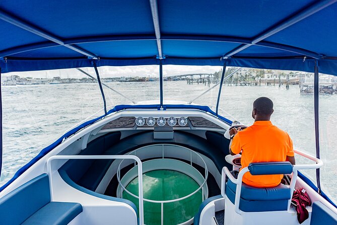 Bahamas on a Semi Submersive Glass Bottom Boat - The Shipwreck Stop Adds More Than a Pretty View
