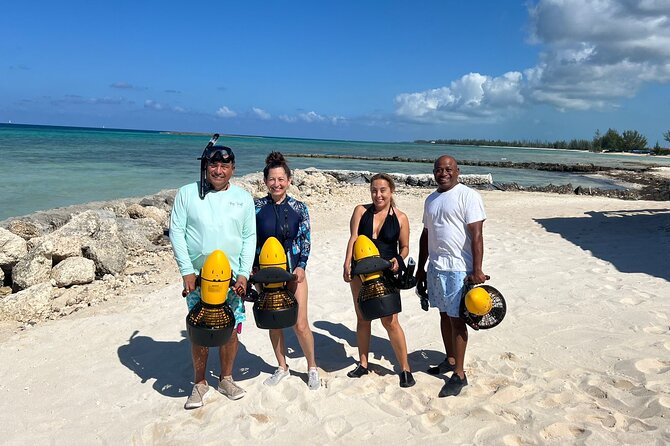 Bahamas Sea Scooter Snorkeling Adventure - Beach lunch and time to slow down