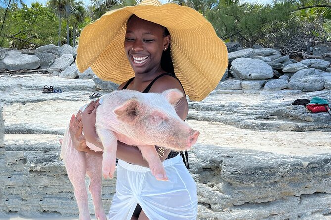 Bahamas Swimming Pigs Experience on Rose Island - Leaving Nassau for Rose Island