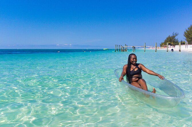 Beach Day and Clear Kayak Photoshoot in Bahamas - Starting with an audio tour of Grand Bahama