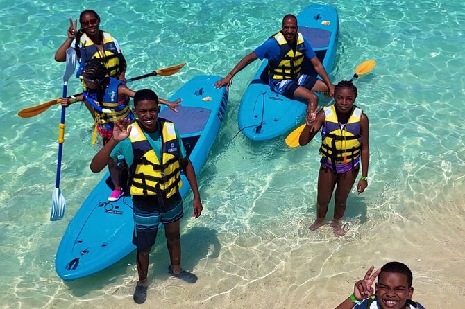 Clear Kayak Drone Photoshoot and Water Sports Activity - A Full Day of Kayaks and Beach Gear