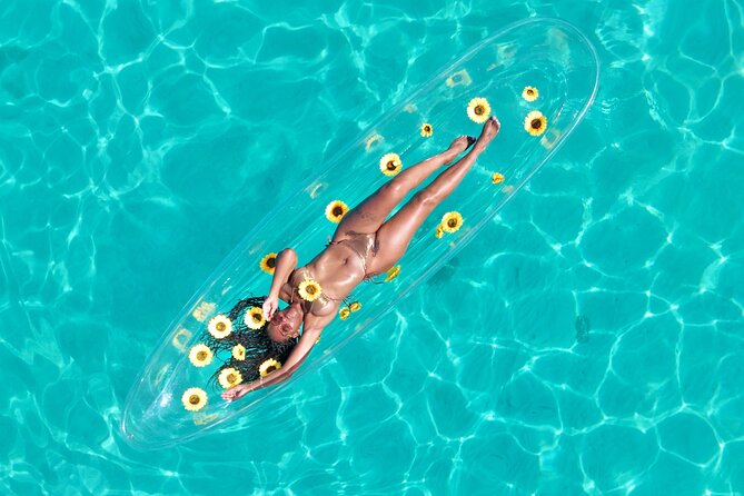 Clear Kayak Drone Photoshoot and Water Sports Activity - The Clear Kayak Photo Session