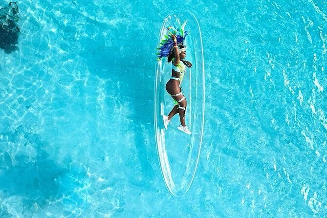 Clear Kayak Drone Photoshoot in Nassau Bahamas - The people who shape the experience