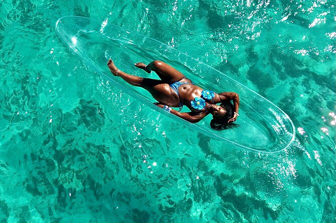 Clear Kayak Photoshoot in Nassau ,Bahamas. - What the Nassau clear kayak session is really about