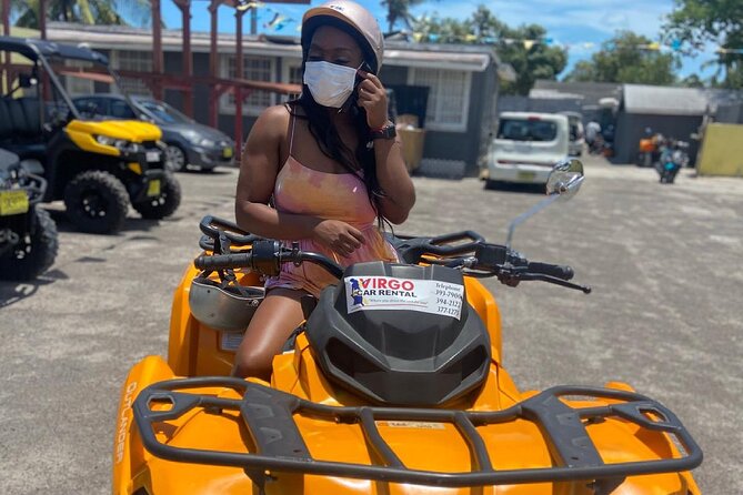 Explore New Providence ATV Tour (4 Hour Tour + Refreshments) - A rest at Jaws Beach
