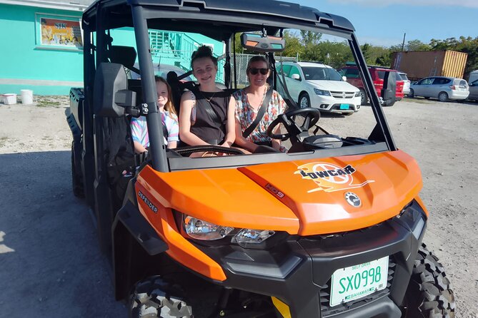 Exuma,Bahamas: 6 Seater Buggy/Jeep Rental with Bluetooth speakers - Starting at Exuma Yacht Club in George Town