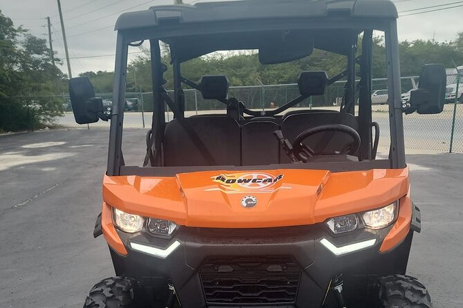 Exuma,Bahamas: 6 Seater Buggy/Jeep Rental with Bluetooth speakers - Santanas, Coco Plum Beach, and flexible stops