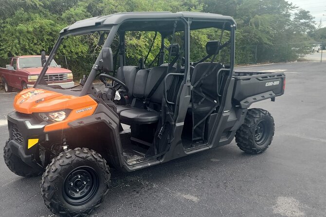 Exuma,Bahamas: 6 Seater Buggy/Jeep Rental with Bluetooth speakers - Deans Blue Hole and Exumas Cays Land and Sea Park
