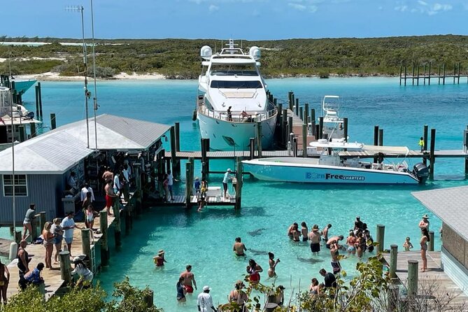 Exuma Island Hopping Swimming Pigs Tour with Lunch from Nassau - Great Exuma lunch and a proper break
