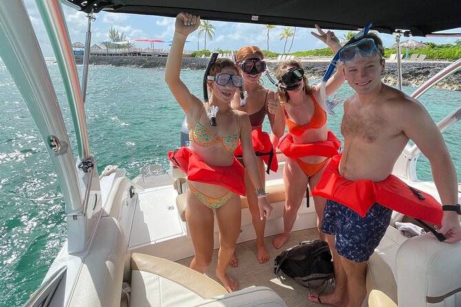 Half-Day Luxury Private Rose Island Pigs and Turtles Excursion - A private boat made for small groups