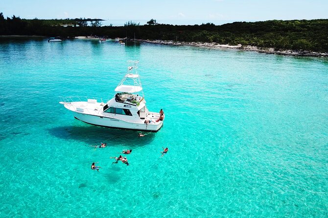 Half-Day Private Rose Island Party Yacht Getaway - Swimming With the Pigs, at an Extra Cost