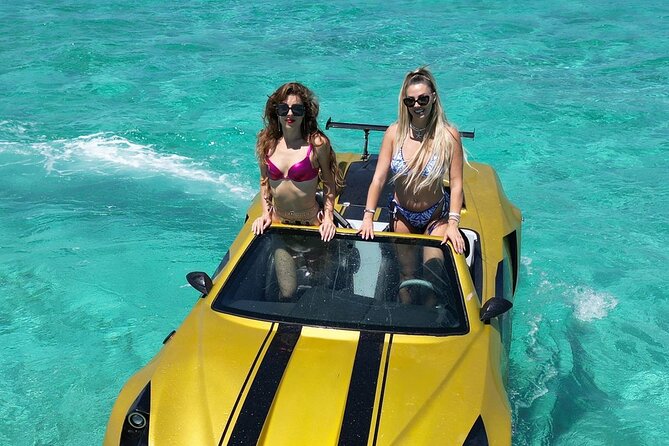 JetCar Bahamas Water Car Experience - Arriving at Goodman’s Bay Beach