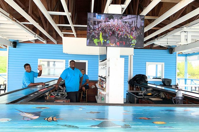 Junkanoo Village Beach Club with Lunch - Games, the giant slide, and the optional water ride