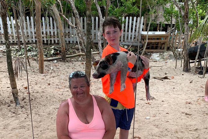 Luxury Catamaran Cruise: Sip, Sail, Snorkel, and Swim with Pigs! - Lunch, conch salad, and drinks after snorkeling