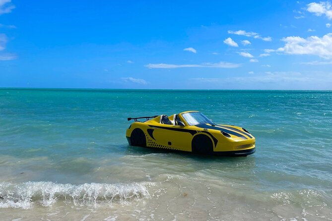 Luxury JetCar Experience-Grand Bahama - What the coastline looks like from a low seat