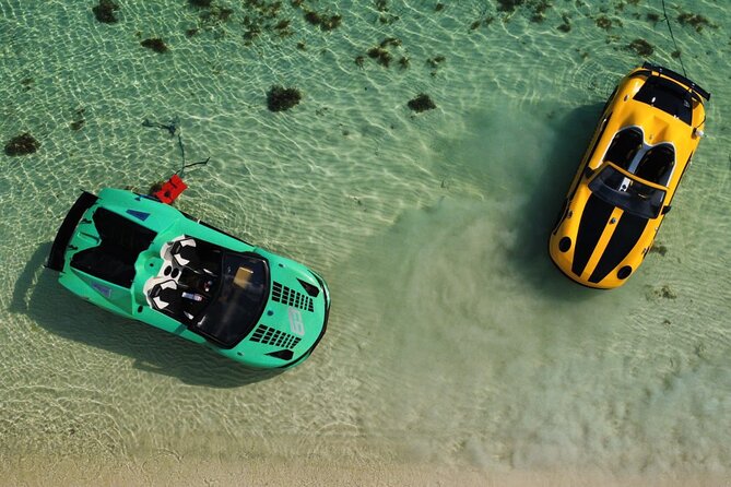 Luxury JetCar Experience-Grand Bahama - The drone option and the cost of your memories