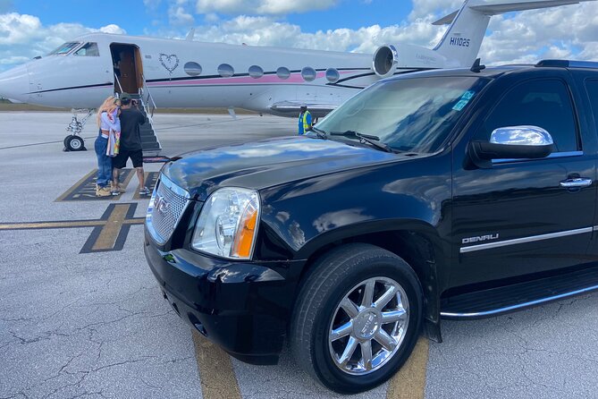 Luxury SUV Transfer from Airport, cruise port, Celebration Key - The people can make the short ride memorable