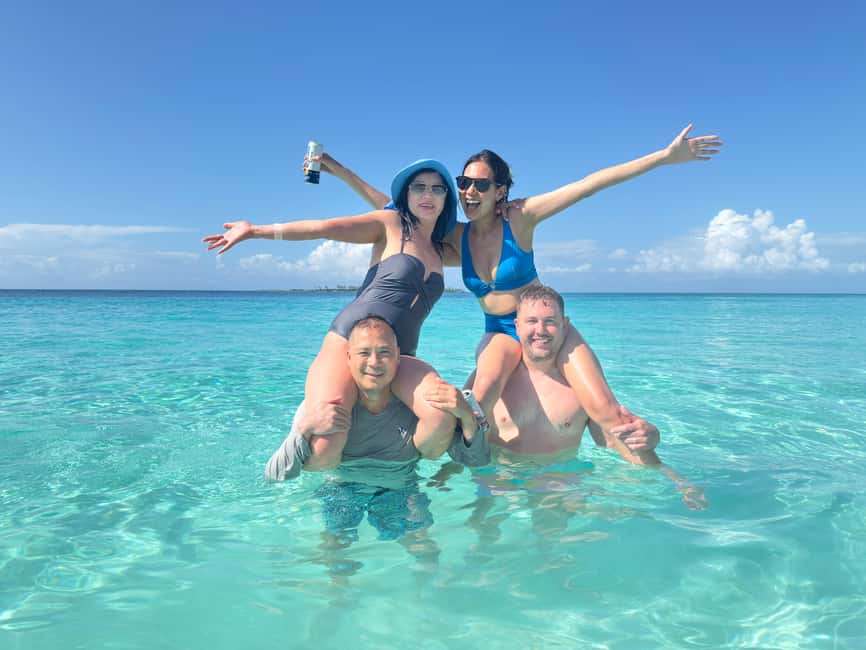 Nassau: 4-Island Tour Swimming Pigs, turtles, snorkeling - Rose Island for sand, swimming, and a slower pace