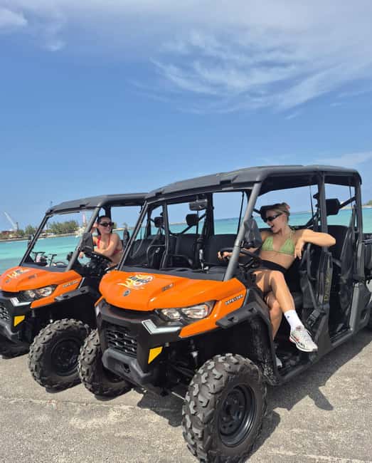 Nassau: 6-Seater Buggy Rental - Getting used to the open-air six-seater