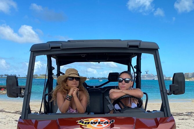 Nassau Adventure: Jeep Rental with Bluetooth Speaker - GPS, Bluetooth, and route planning
