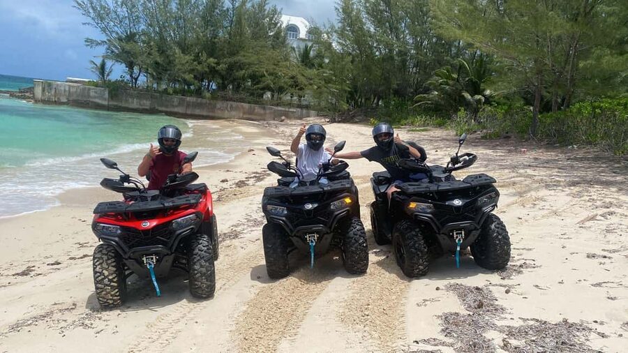 Nassau: ATV Guided Tour - Queens Staircase and the Water Tower