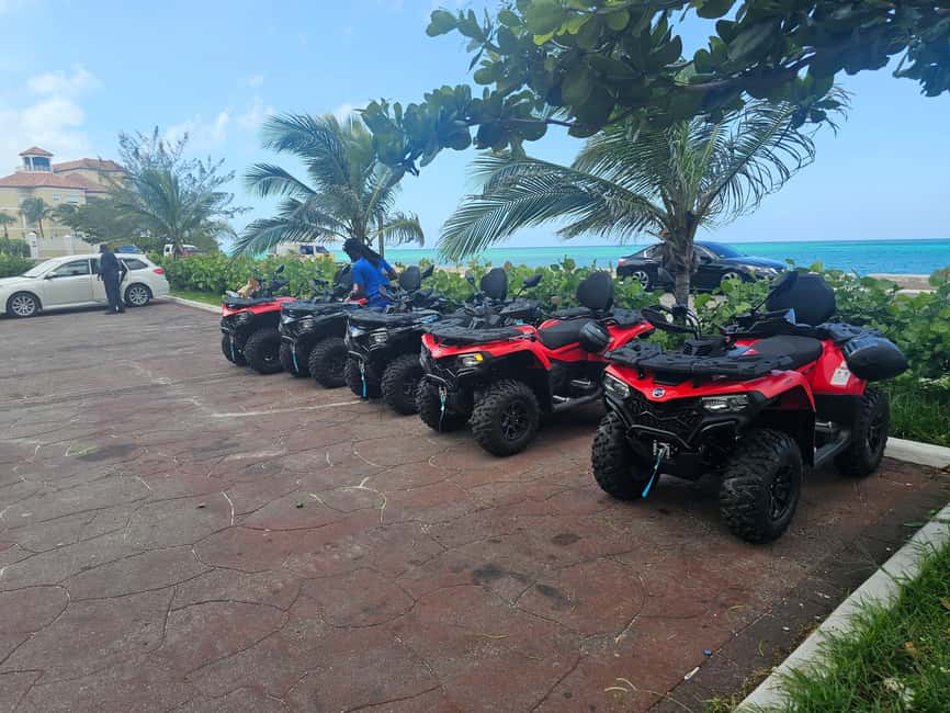 Nassau: ATV Guided Tour - Government House and the conch-pink view