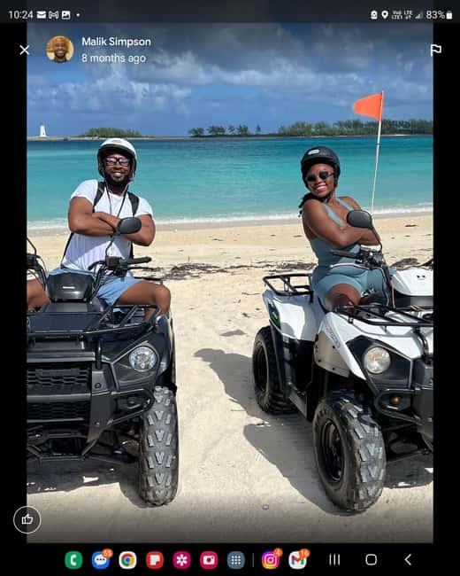 Nassau, Bahamas: ATV Quad Bike Rental - West Bay Street and Cable Beach