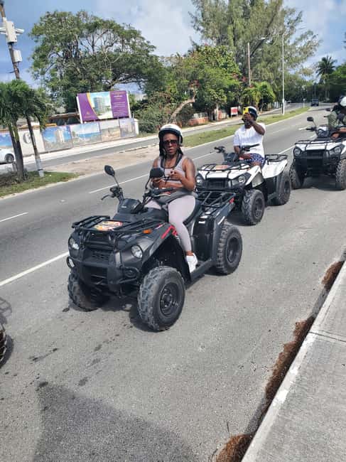 Nassau, Bahamas: ATV Quad Bike Rental - Crossing to Paradise Island and Seeing Atlantis