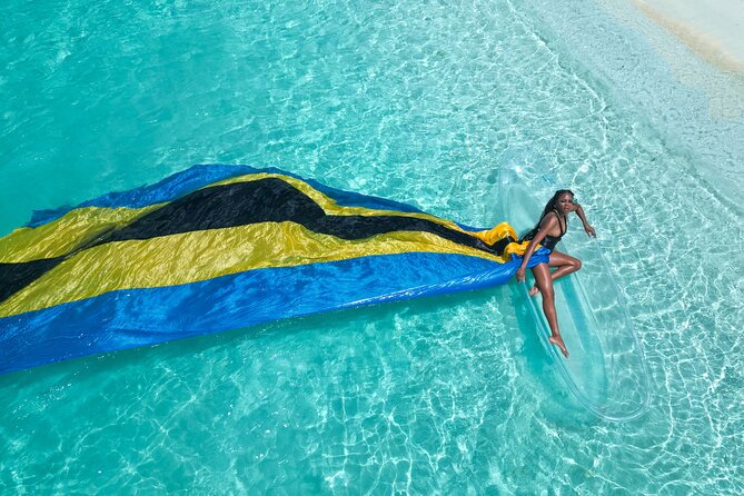 Nassau Clear Kayak Drone Photoshoot- Floating Dress - What Happens During The 75-Minute Session