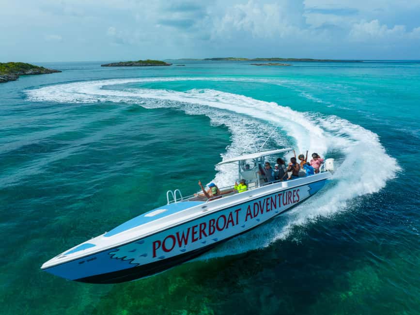 Nassau: Exuma Powerboat Day Trip - Pigs, iguanas, stingrays, and sharks in one afternoon