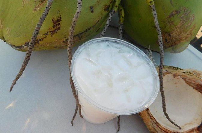 Nassau Food and History Bus Tour - Bush tea, beer, and rum cake