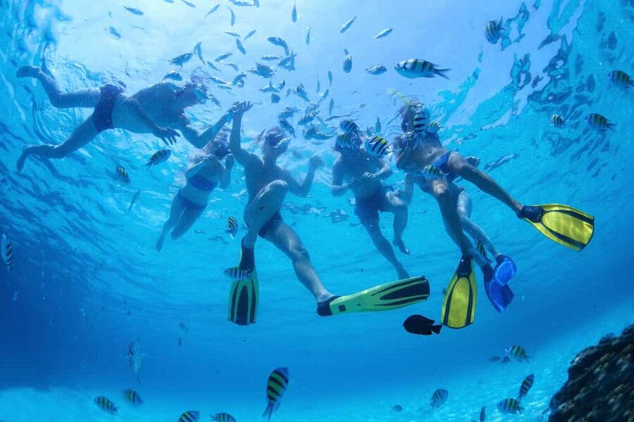 Nassau: Jet Ski Ride, Parasailing & Banana Boat Tour - Three water sports at Cabbage Beach