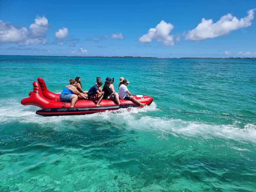 Nassau: Rose Island Swimming Pigs & Turtles Snorkeling Tour - Reef snorkeling in clear Bahamian water