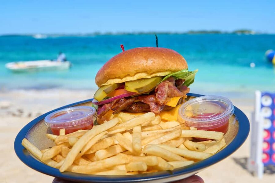 Nassau: Swimming Pigs, Snorkeling, Lunch, & Beach Boat Tour - Lunch, rum punch, and what you actually eat