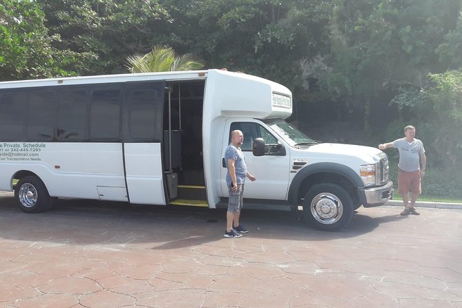 Nassau Transportation - Cruise port pickups and the trip to Atlantis