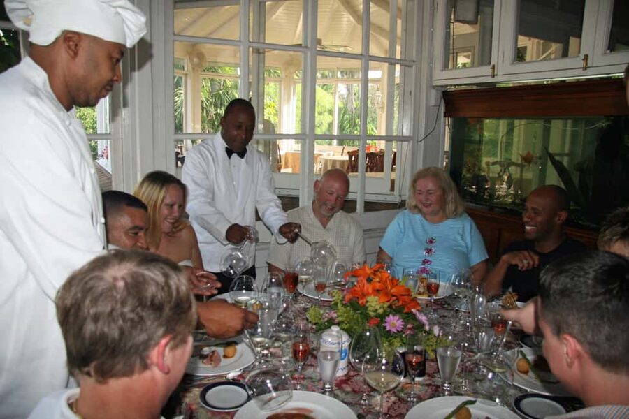 Nassau: Wine Luncheon at the Graycliff Restaurant - Five courses, from first bite to dessert