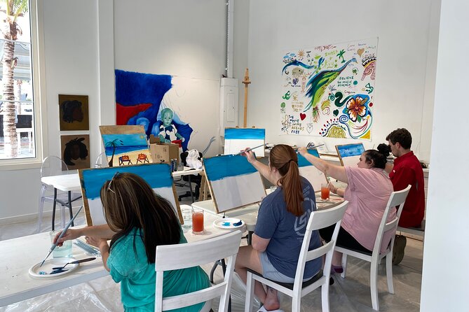 Paint and Sip at the Gallery and Wine Bar - Painting in the heart of Nassau