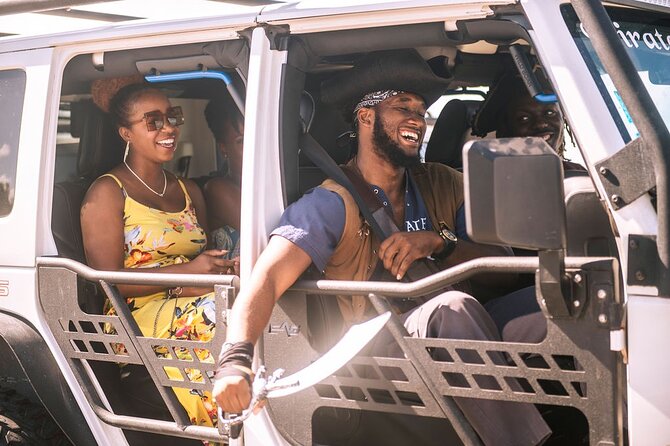 Pirate Jeep Sightseeing Adventure! - From Government House to the Caves of New Providence