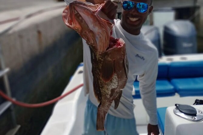Private Snorkeling And Fishing Activity - Fishing for snapper, triggerfish, lobster, and grouper