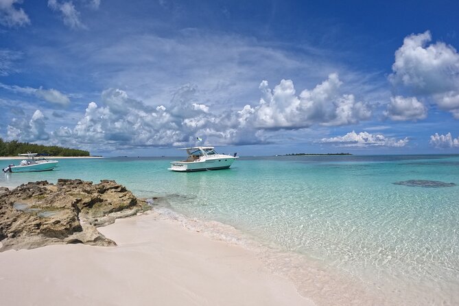 Private Snorkeling or Fishing Charter in Nassau - 38ft Free Time - Fishing with bait, tackle, and hands-on help