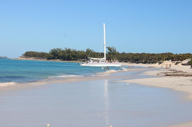 Private speed boat beach and bar hopping visiting Rose island - Beach bars and the floating bar